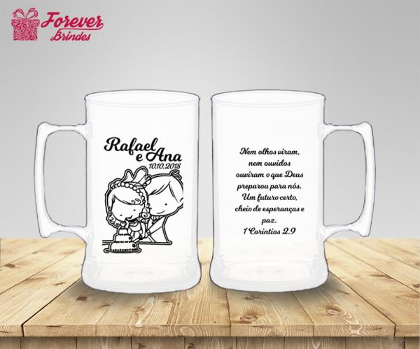 CANECA DE CHOPP CASAMENTO 0019