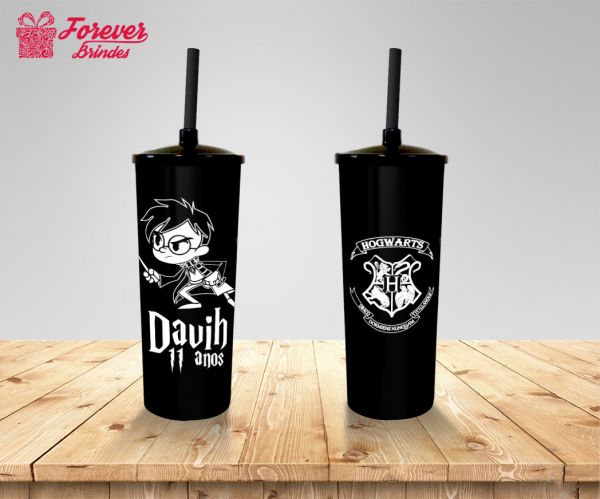 COPO LONG DRINK HARRY POTTER TAMPA E CANUDO 0004