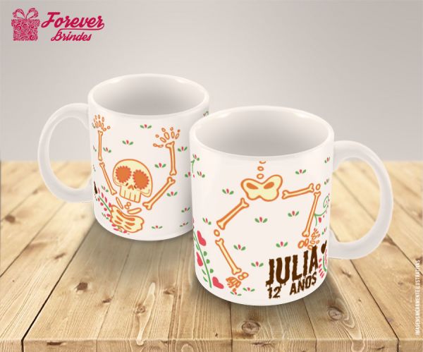 CANECA DE PORCELANA CAVEIRA 0002