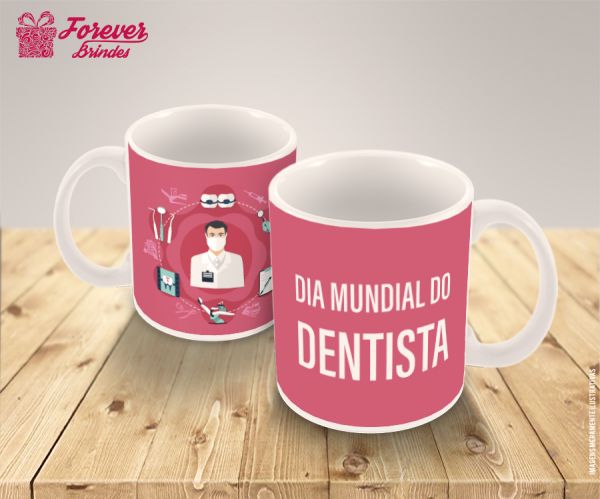 CANECA DE PORCELANA DIA MUNDIAL DO DENTISTA 0001