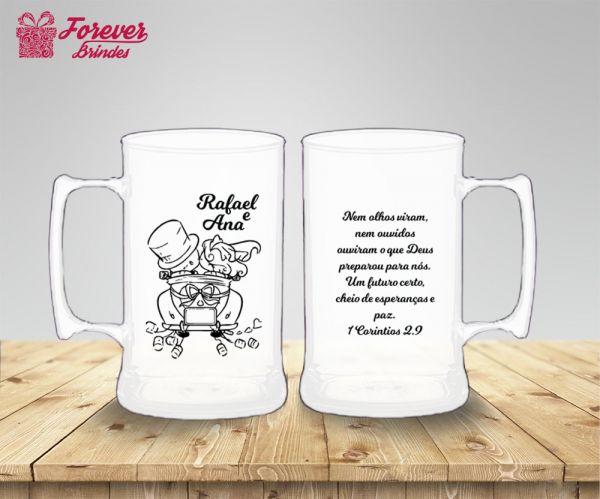 CANECA DE CHOPP CASAMENTO 0011