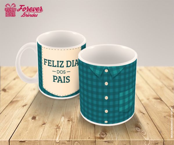 CANECA DE PORCELANA DIA DOS PAIS 0017