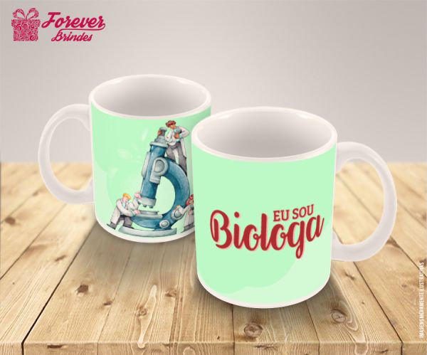 CANECA DE PORCELANA DIA DO BIÓLOGO 0001