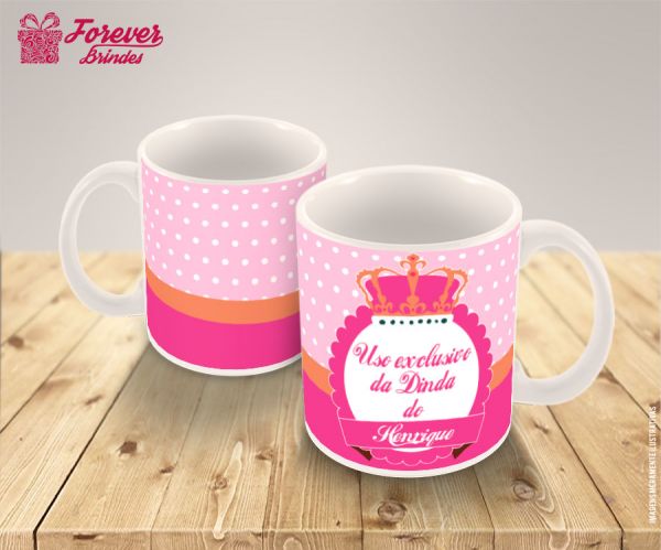 CANECA DE PORCELANA PADRINHOS 0003