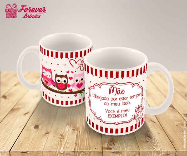 CANECA DE PORCELANA DIA DAS MÃES 0019