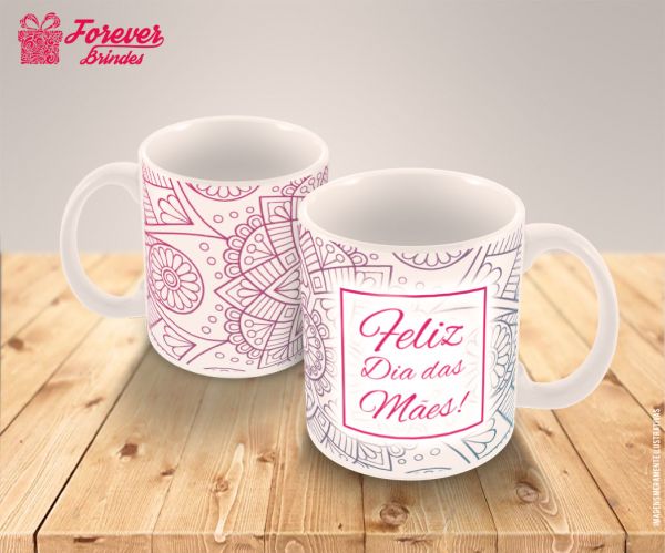 CANECA DE PORCELANA DIA DAS MÃES 0016