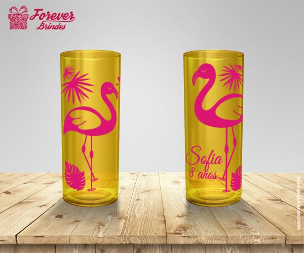 COPO LONG DRINK FLAMINGO 0008