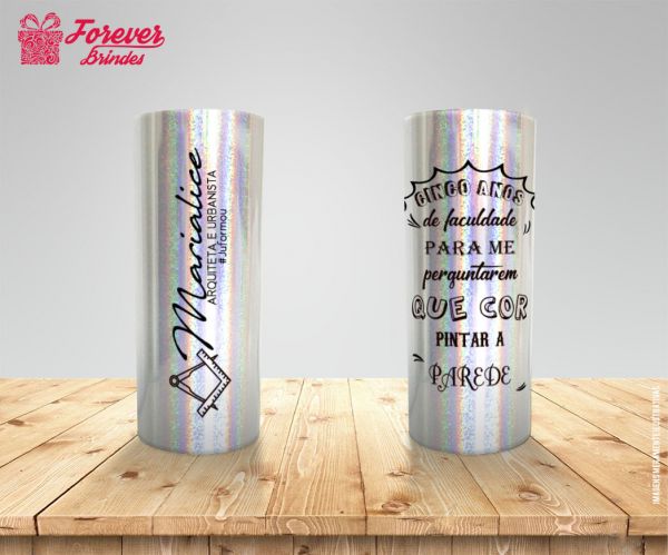 COPO LONG DRINK HOLOGRÁFICO ARQUITETURA E URBANISMO 0001