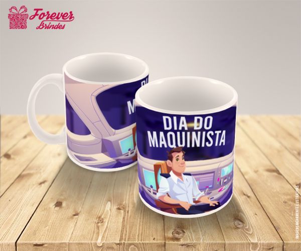 CANECA DE PORCELANA DIA DO MAQUINISTA 0001