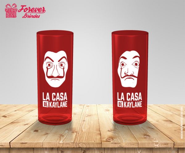 COPO LONG DRINK LA CASA DE PAPEL 0001